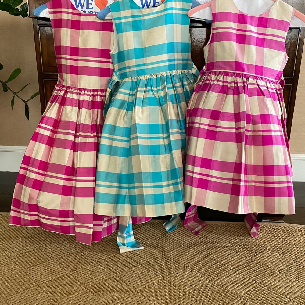 Papo D'Anjo Stunning Boutique girls silk dress